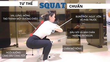 HƯỚNG DẪN TẬP SQUAT ĐÚNG CHUẨN