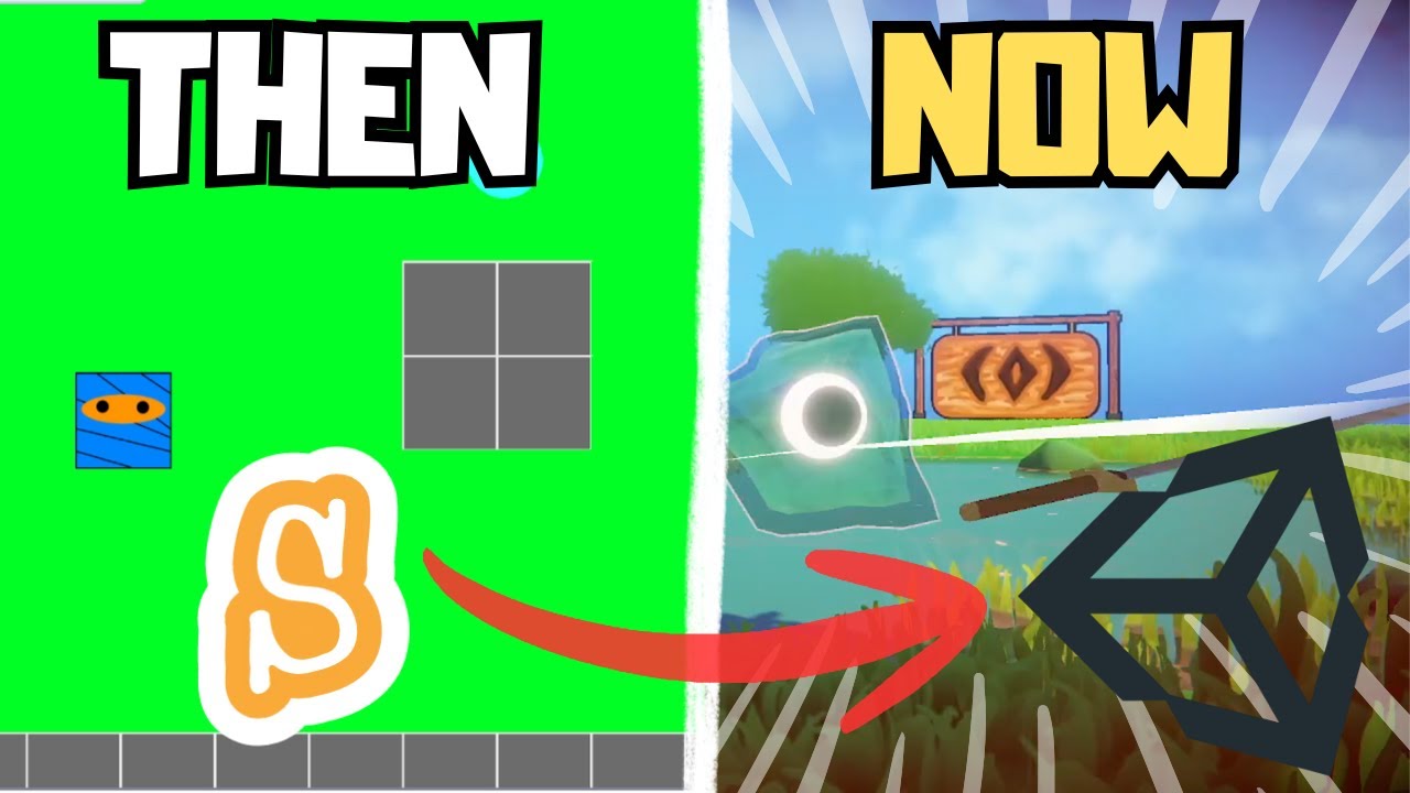 Remaking My Old Scratch Game in Unity - YouTube