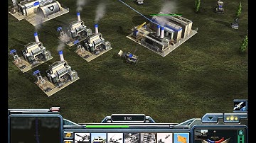 Command and Conquer Generals Tutorial Map Test Run