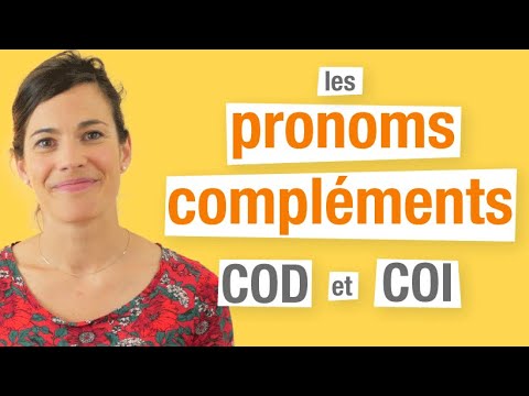 Vidéo: A quoi servent les pronoms objets directs ?