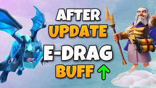 Edrag Attack After Update - Huge Buff  Th13 Trophy Pushing Strategy | Clash Of Clans