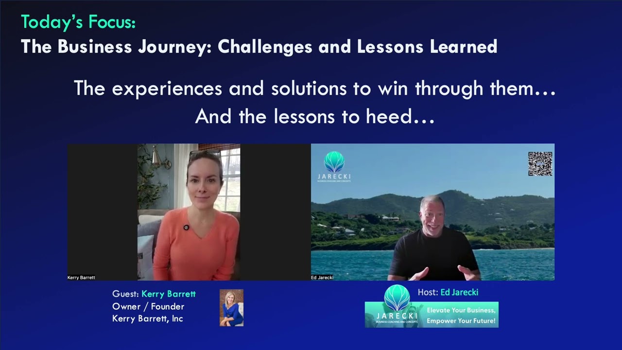 Media Training, Corporate Events, and On-Camera Training from Kerry Barrett and Ed Jarecki