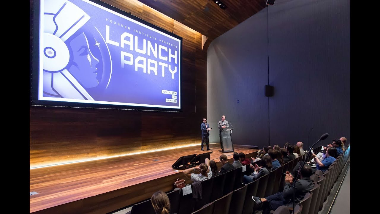 Waterloo Spring 2019 Founder Institute Launch Event - YouTube