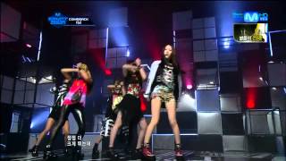 mcountdownfx  Electric Shock comeback Stage