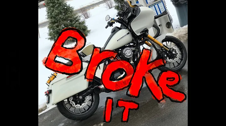 MAJOR DAMAGE ON 2018 Roadglide Performance Bagger Build series episode 4