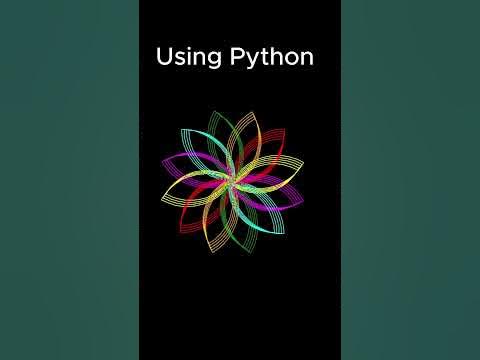 Super Fantastic Graphics Using Python. #python #pythoncode #python3 # ...