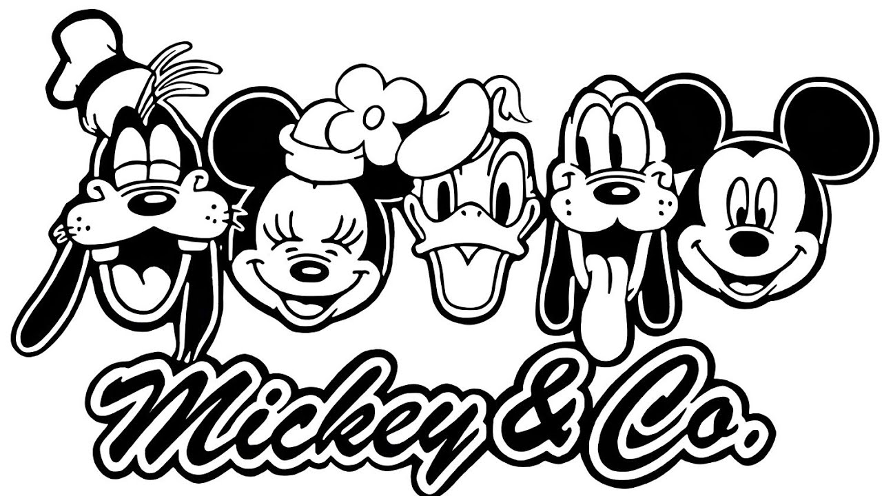 Mickey Mouse and Friends Drawing Easy, Mickey Mouse Drawing and Coloring for Kids, 143