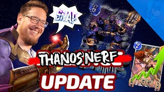 Finally a REAL Thanos Nerf & Angela gets her groove back! - Marvel SNAP Card Changes Review