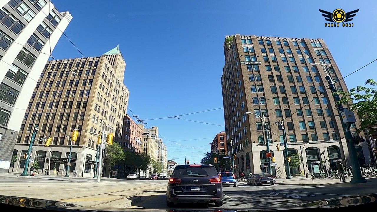 The INSANE story of Driving from Downtown Toronto Lake Shore Boulevard to Queen Street West