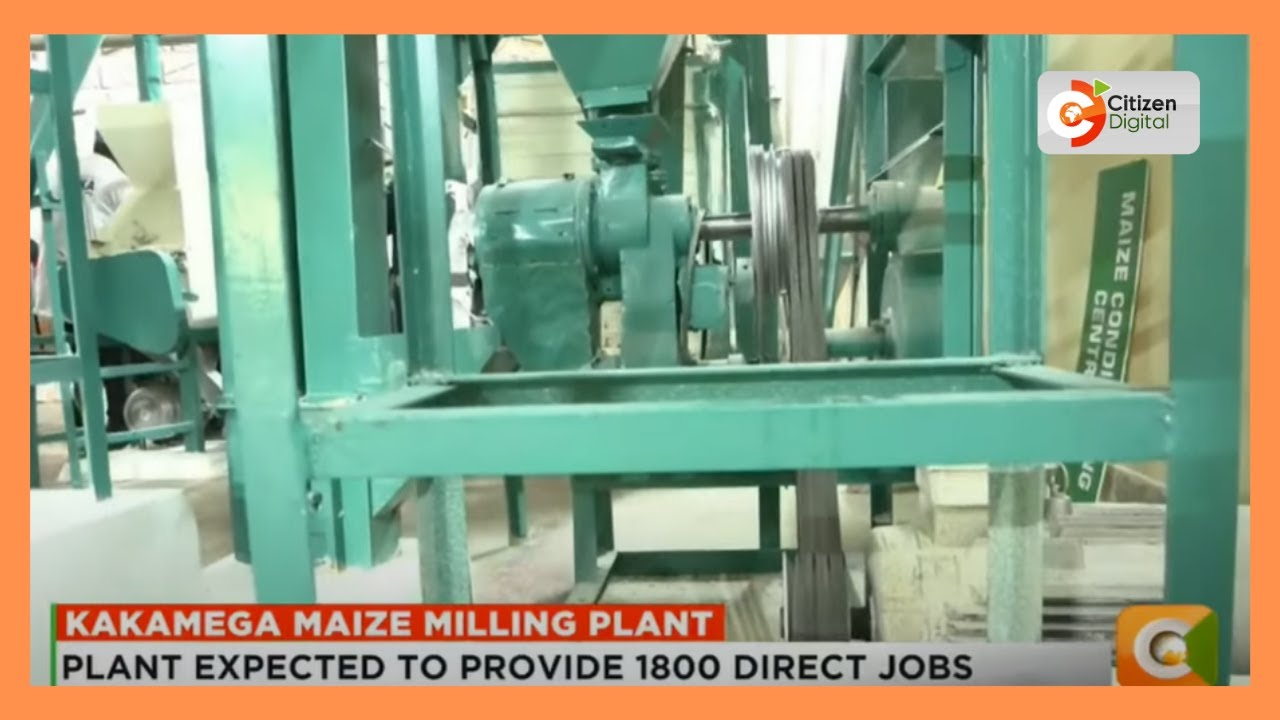 Governor Fernandes Barasa unveils milling plant to providing direct and indirect jobs to the locals