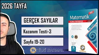 Bilgi Sarmal Tyt Matematik Çözümleri Gerçek Sayilar Sayfa 19-20