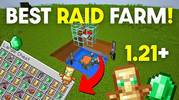 Simple OP Minecraft 1.21+ Raid Farm | Totem & Emerald Generator