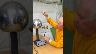 Electrostatic behaviour of charged ping pong ball
