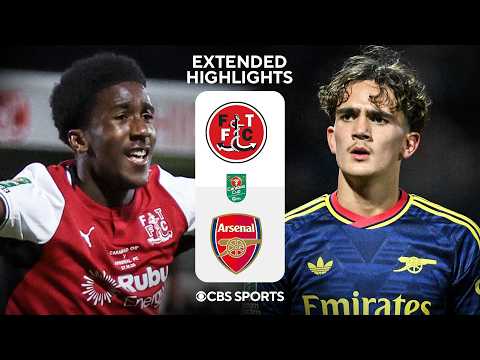 Fleetwood Town vs. Arsenal: Extended Highlights | Carabao Cup | CBS Sports Golazo