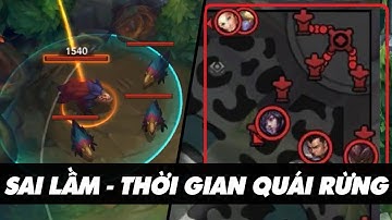 Tốc Chiến 24/7: Sai lầm khi đi rừng và các mốc thời gian quái rừng cần nhớ