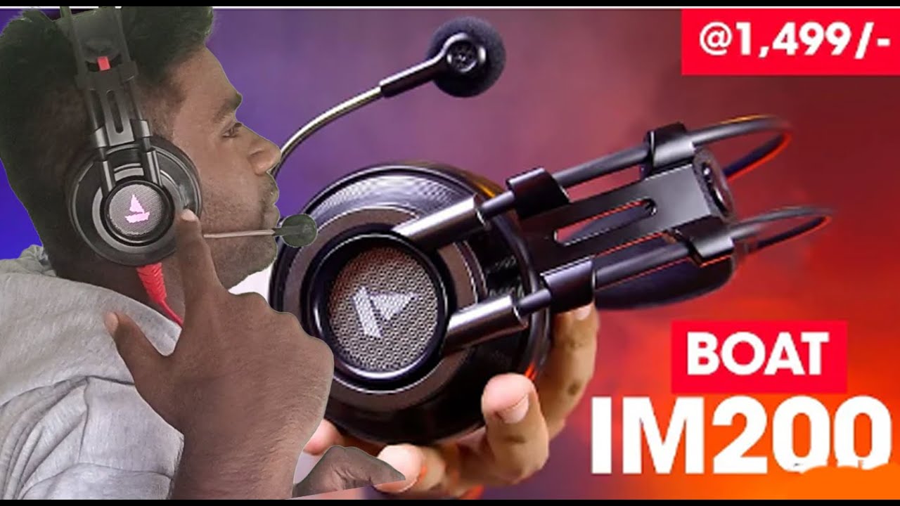 Best Gaming Headset 2022 Under 2000 Rs⚡️ boAt Immortal 200 Headphone