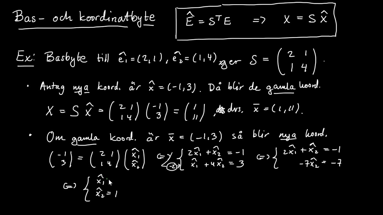 Basbyte Del 3 Exempel Youtube