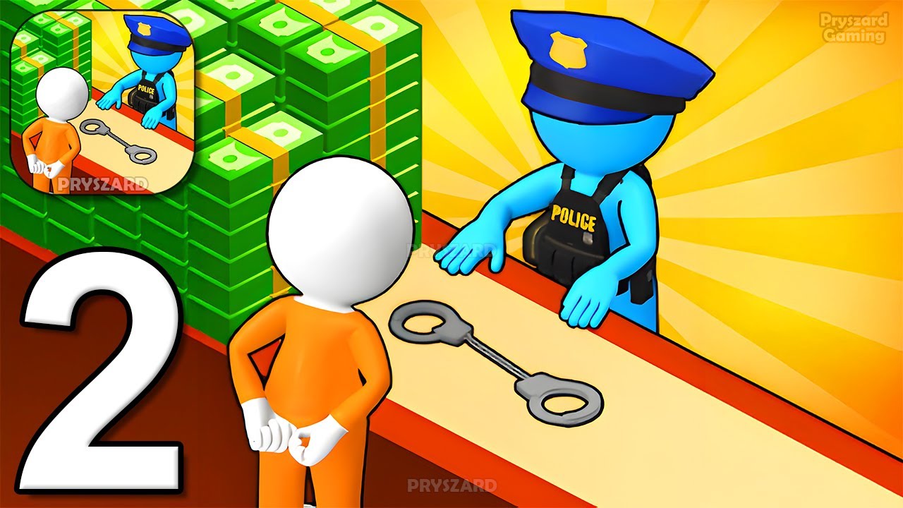 Police Department: Prison Game - Gameplay Walkthrough Part 2 - Police Game Prison Boss (iOS, Android