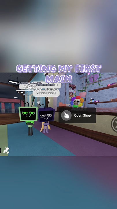 AAHHH MY FIRST MAINN‼️💐||#aeshthetic #itz_strxb3rry #edit #dandysworld #vee #dandysworldroblox#HAPPY