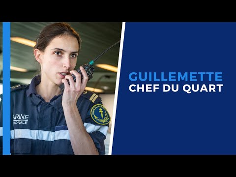 #Portrait - Guillemette, officier responsable de la navigation et des opérations maritimes #Portrait - Guillemette, officier responsable de la navigation et des opérations maritimes