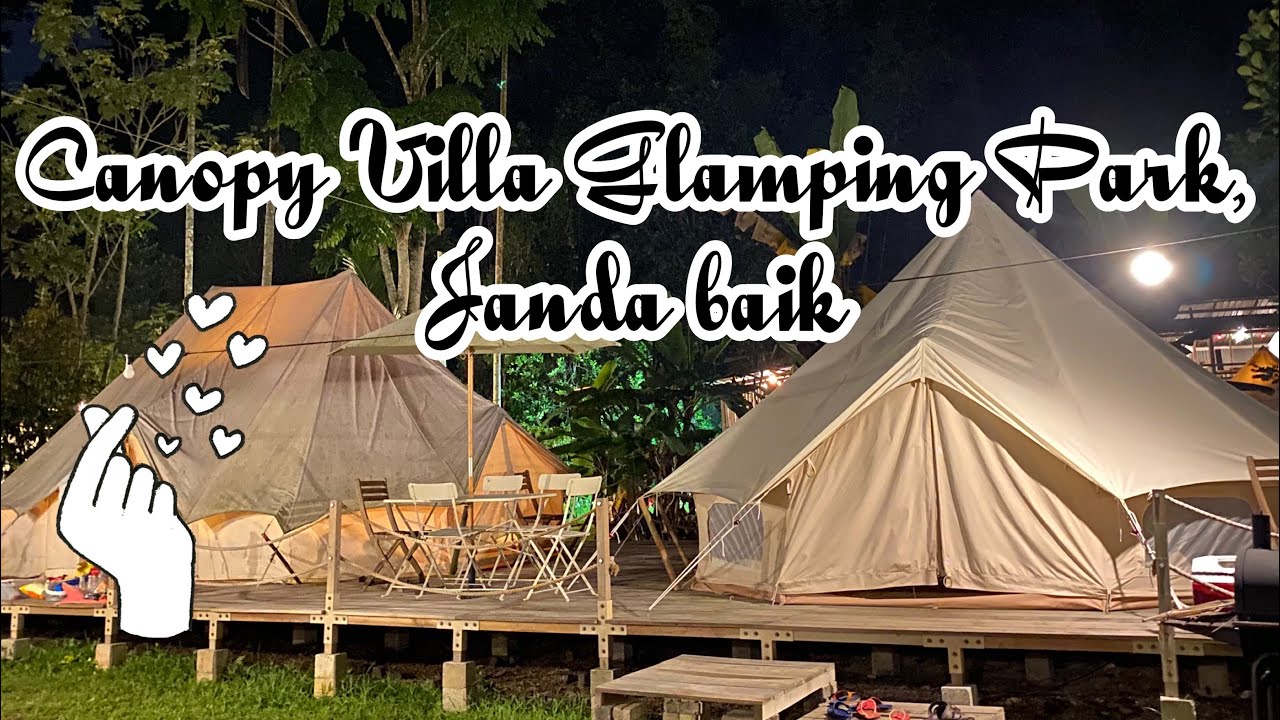Merdeka Day at Canopy Villa Glamping Park, Janda Baik YouTube
