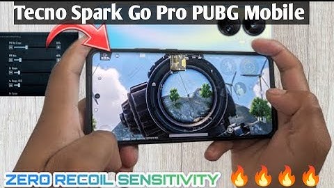 Tecno Spark Go ki PUBG Mobile Sensitivity Setting 🔥 Tecno Spark Go PUBG Mobile Sensitivity🔥 0 Recoil