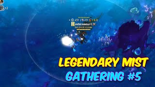 GATHERING RESSOURCES IN LEGENDARY MIST | T8 MIST #5 |  ALBION ONLINE