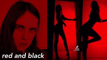 Get The Red and Black Silhouette Filter 3 Ways For TikTok From Insta, Snap and Prequel!