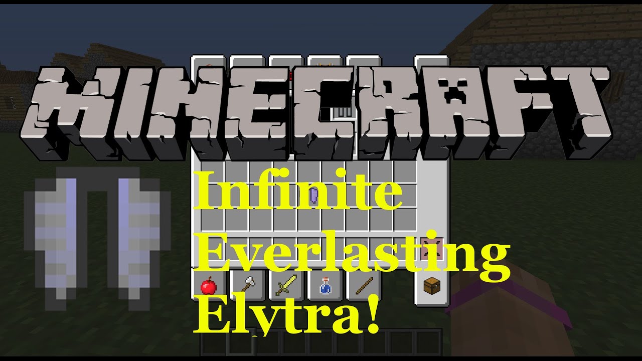 Never Worry About Losing Elytra Durability Again! YouTube