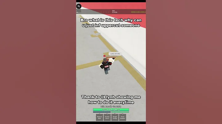 infinite uppercuts jjs #jjk #jjs #jujutsushenanigans #jujutsukaisen #roblox #combo