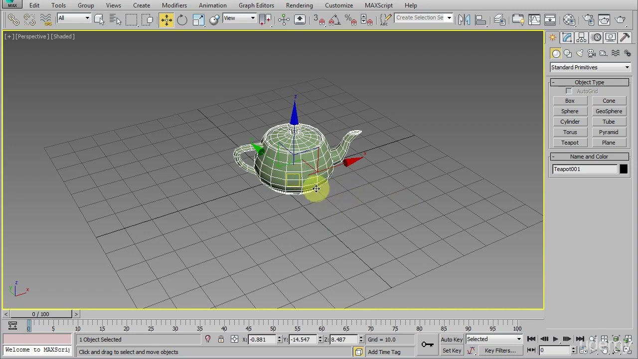 Create versus modify objects  Transformations 3D Visualization For Beginners