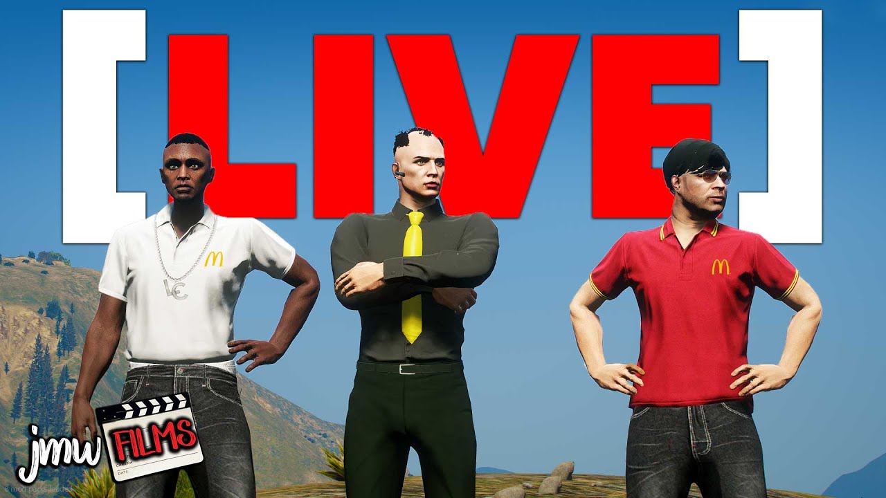 [LIVE] Running a McDonalds & YOUR Suggestions! | GTA 5 Roleplay - GTA V RP