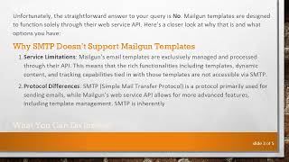 Full Using Mailgun Templates via SMTP: What You Need to Know News