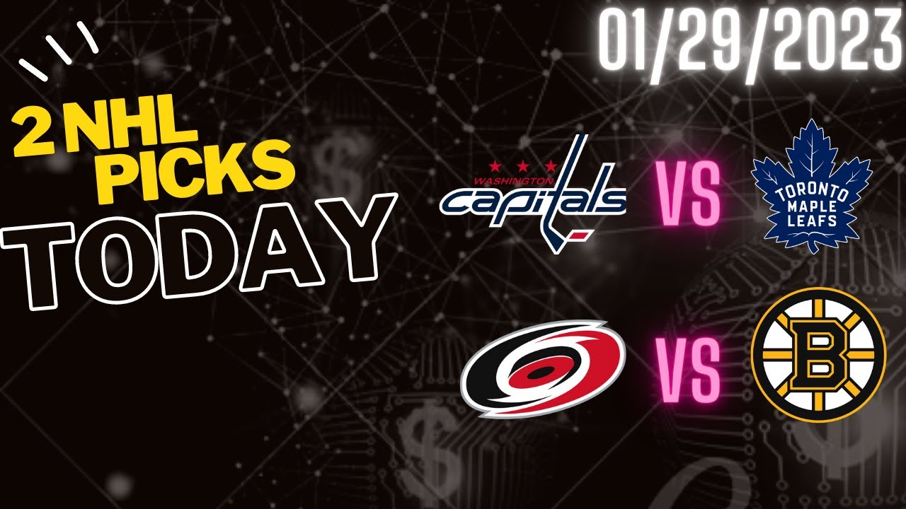 2 nhl predictions today 01/29/23 nhl picks today nhl betting picks