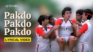 Pakdo Pakdo Pakdo (Official Lyric Video) | Kishore Kumar, Usha Mangeshkar | Amitabh, Hema | Naseeb