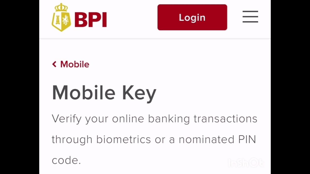 BPI MOBILE KEY If you have BPI & you are ofws try this to save time