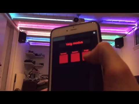 Teensy and touch OSC controlled LEDs