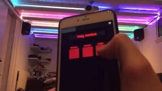 Teensy and touch OSC controlled LEDs