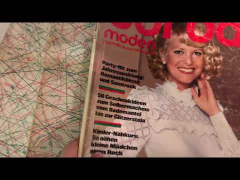 Video: How To Make A Pattern Using Burda Moden Magazine