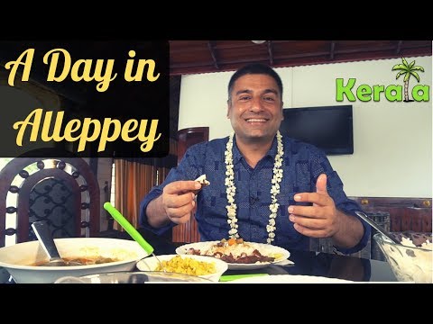 Alleppey, Alappuzha Kerala Backwaters Episode 11, Houseboat tour, Karimeen, street food |