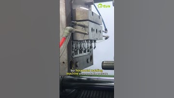 Fully automated LSR injection molding thumb shaped pacifiers #factory #machine