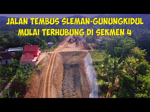 ? Menyusuri  Jalan Tembus ke Gunungkidul Ruas Bobung, Putat Sampai Ngalang Gedangsari sudah Nyambung