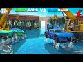 Franklin Blue Gang Vs Shinchan Green Gang Finding Car Underwater In GTA 5!
