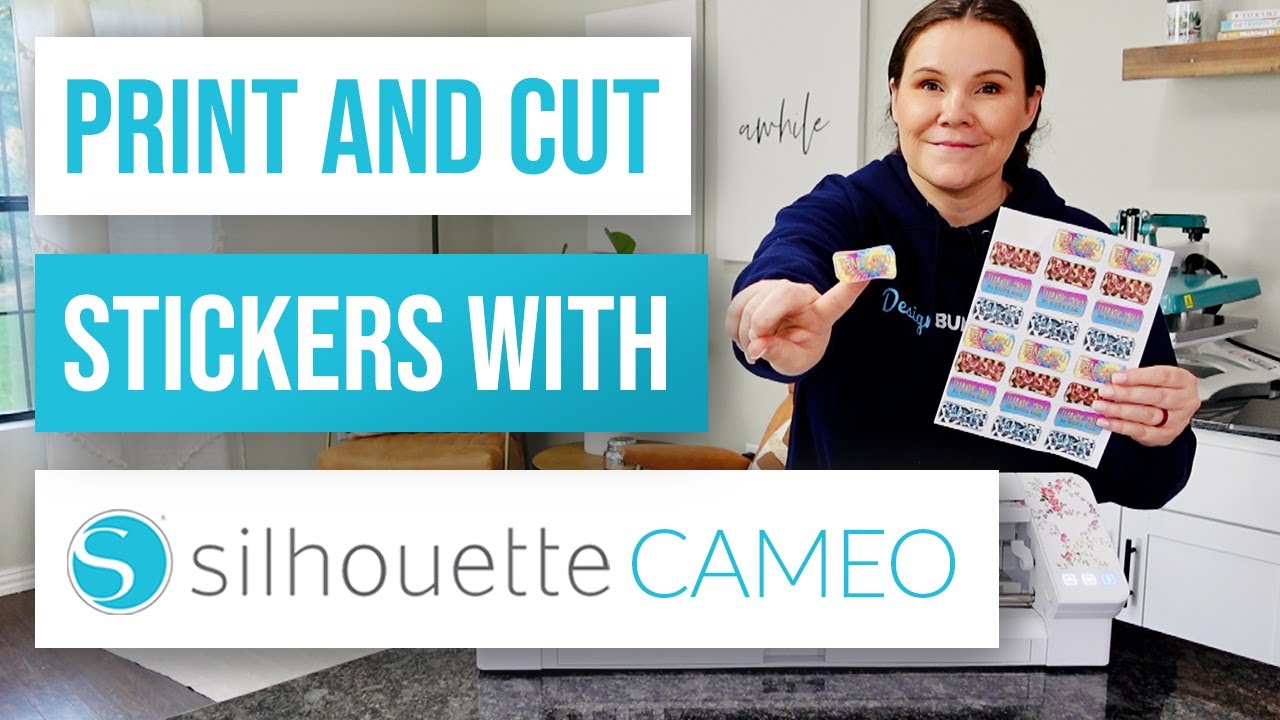 How to Make Stickers with the Silhouette Cameo 4 -  or Cameo