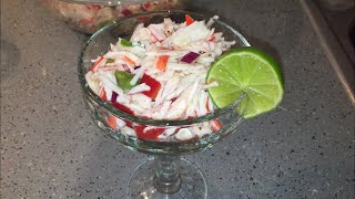 Ensalada De King Crab a Mi Estilo!!