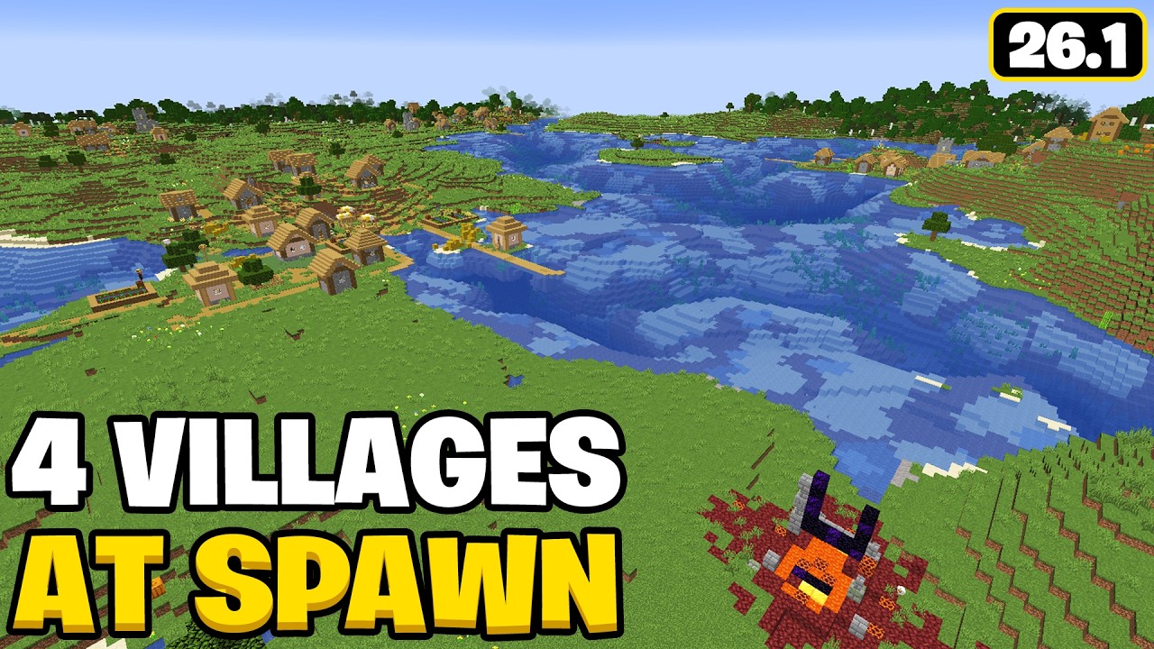 The best seed in Minecraft Java 26.1 - YouTube