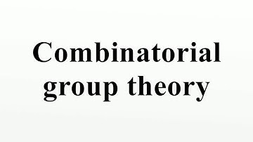 Combinatorial group theory