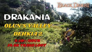BDO | Olun's 2 Dehkia  | Drakania Awakening | 14.6K TL | 3.2B+/Hour