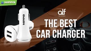 Charger Mobil Hippo Alf Simple Pack 2 Port 2.4A USB Original SP Saver