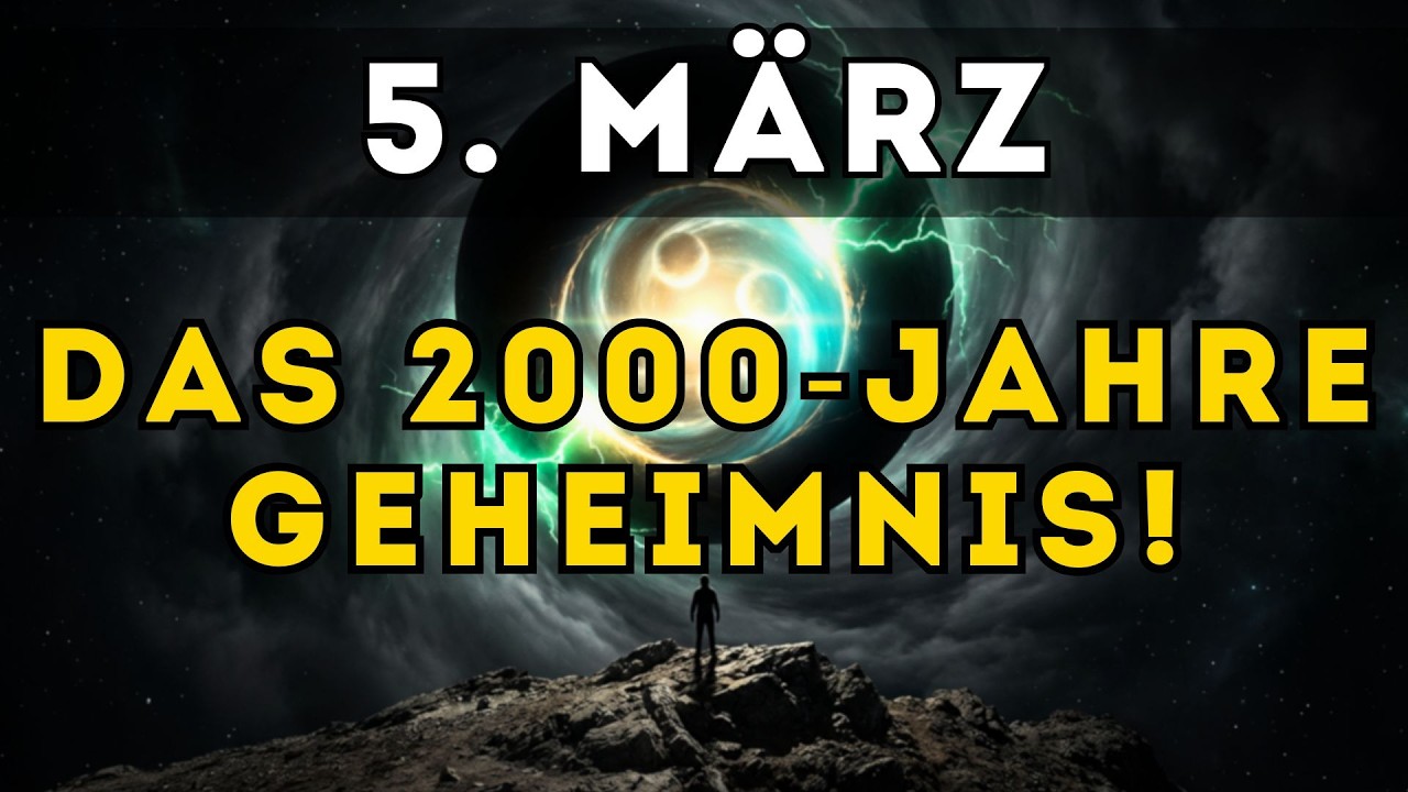 5. MÄRZ: URGENT! Das 2000-JAHRE-EREIGNIS von Saturn & Neptun verändert ALLES!